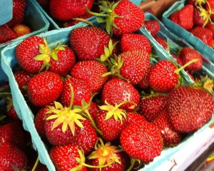 The first berries of summer