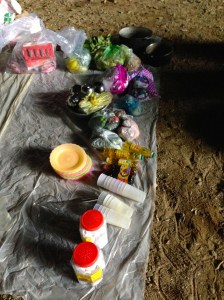 Preparations for dinner