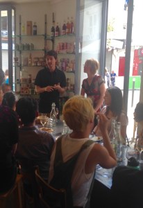 Wine tasting at En Vrac